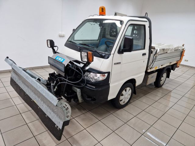 Piaggio Porter 4x4 Winterdienst Kipper Schild Streuer