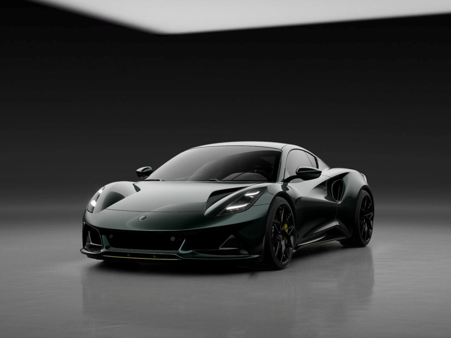 Lotus Emira V6 Racing Line Dark Verdant - by LOTUS HAE