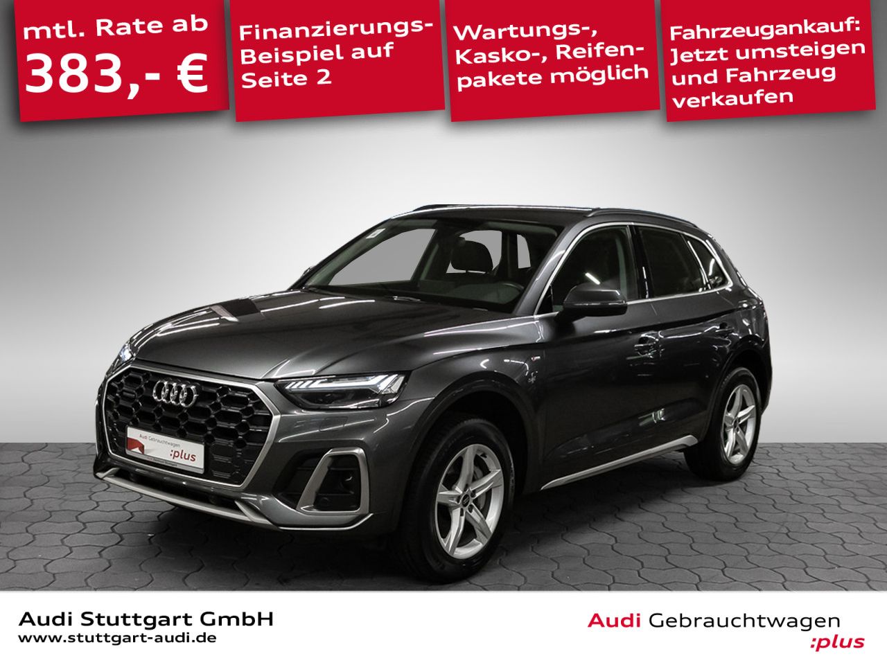 Audi Q5 50 TFSI e quattro S line Matrix AHK