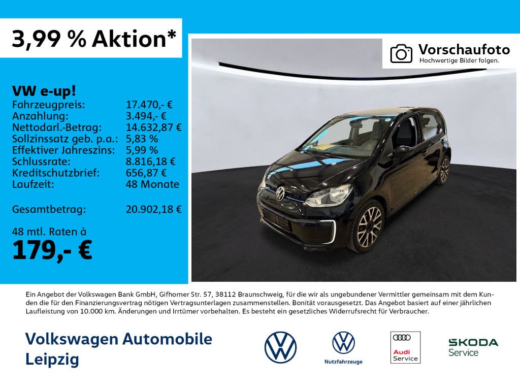 Volkswagen e-up! *SHZ*Rear View*GRA*