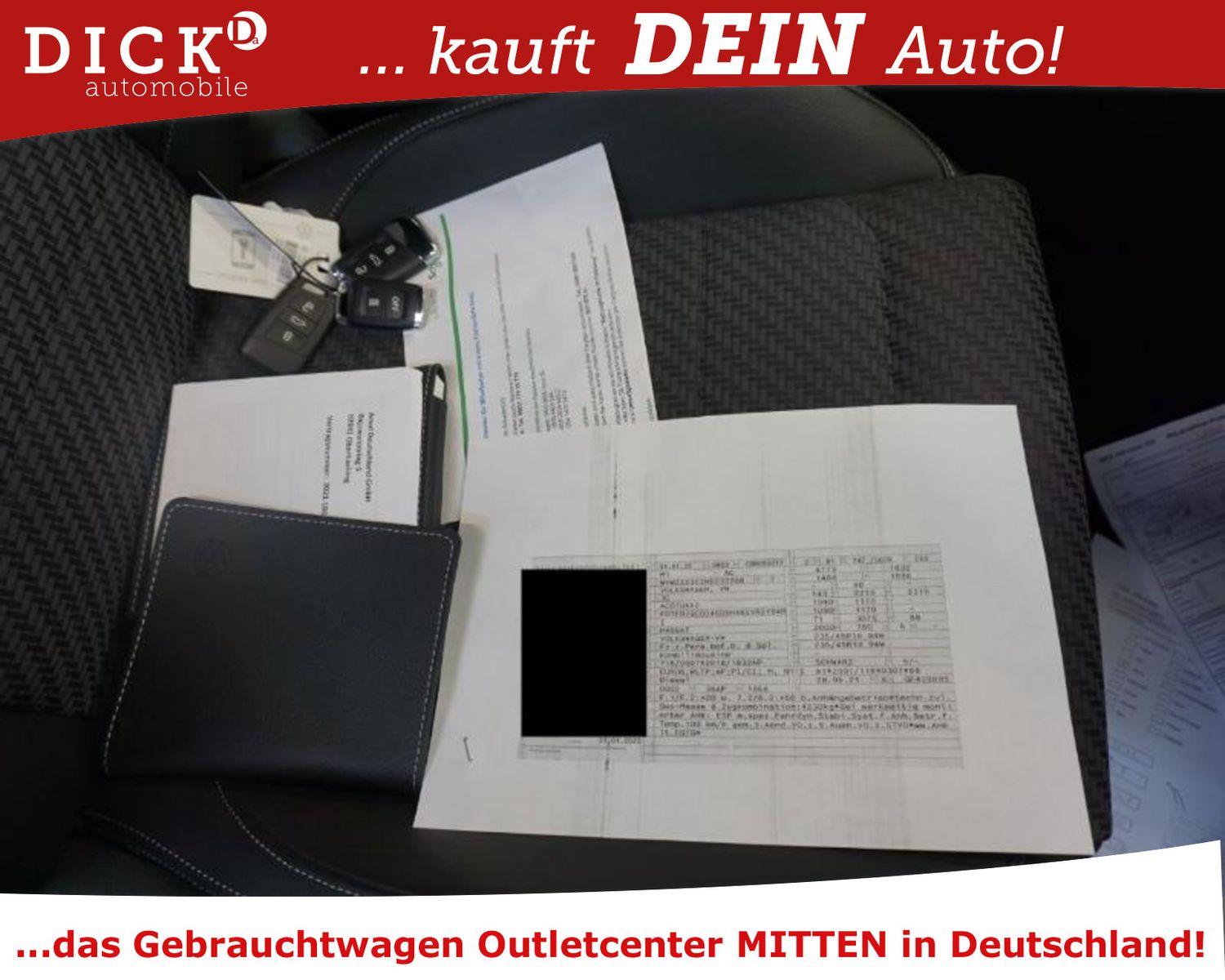 Fahrzeugabbildung Volkswagen Passat 2.0d R LINE/LED/NAVI+/ACC/DAB/STANDHZ/AHK