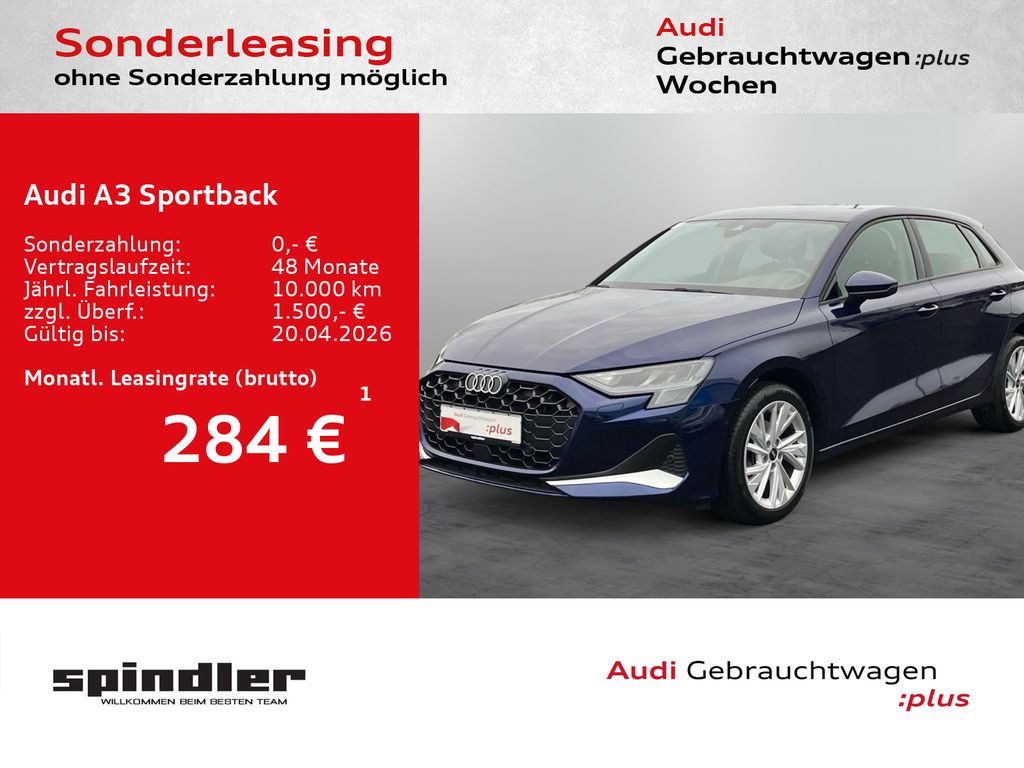 A3 Sportback advanced 35TFSI S-tronic/ Navi, AHK