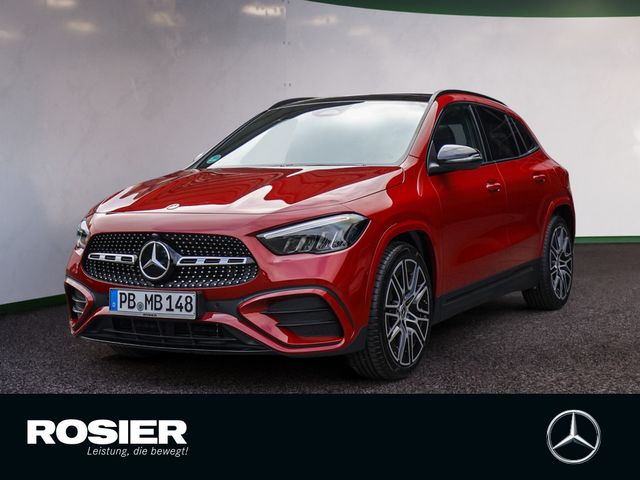 Mercedes-Benz GLA 180 AHK Distr. LED Pano Navi SHD Kamera Spur