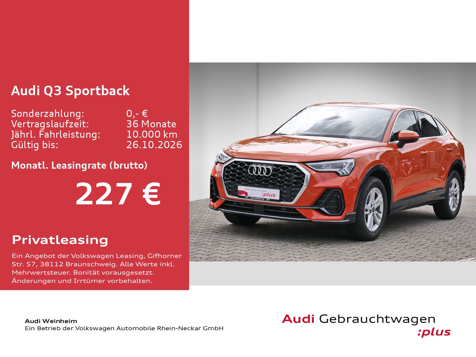 Audi Q3 Sportback 35 TDI LED Stronic Navi G-2030 UVM imagem 2