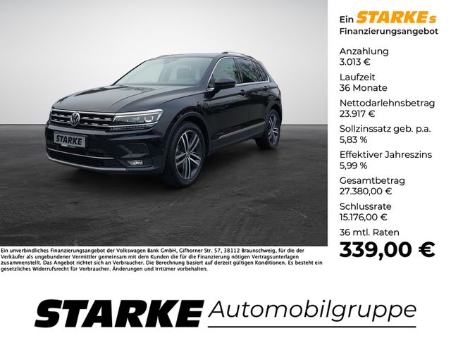 Volkswagen Tiguan 2.0 TDI DSG Highline  HeadUp Panodach AHK