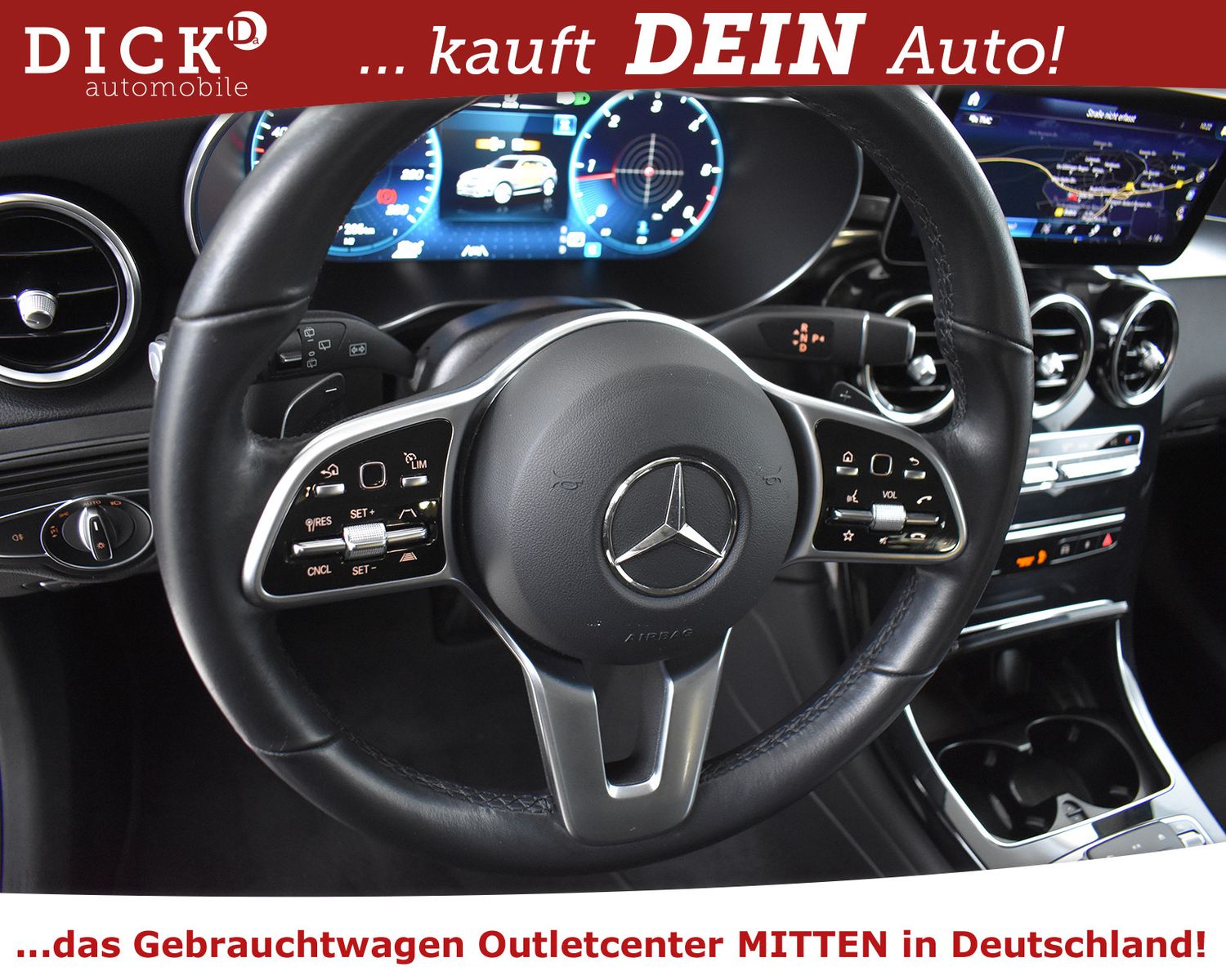 MERCEDES-BENZ GLC 200d 4M >WIDESC+NAVI+360+LED+ACC+KEY+SHZ+18" - Image 15
