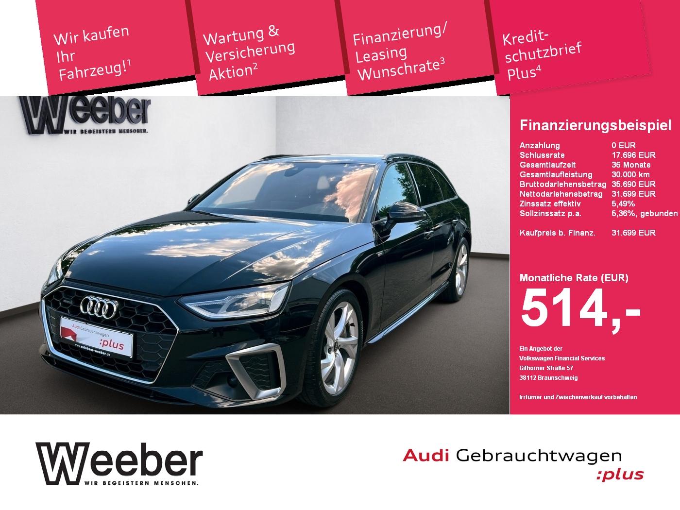 Audi A4 Avant quattro S line *AHK*KAMERA*SHZ*NAVI*GRA