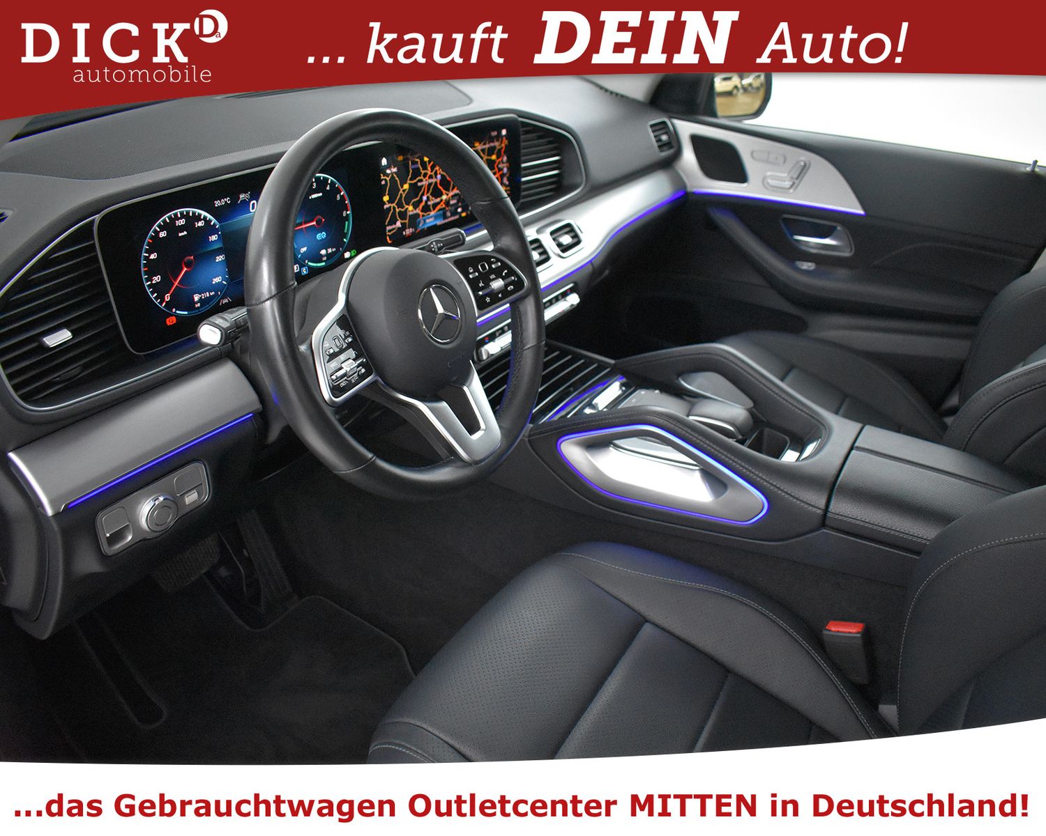 MERCEDES-BENZ GLE 350de 4M >STANDHZ+WIDESC+LED+AHK+ACC+KAM+19" - Image 10