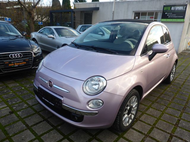 Fiat 500C  * 44500 KM  * Teilleder PDC Alu Schekheft