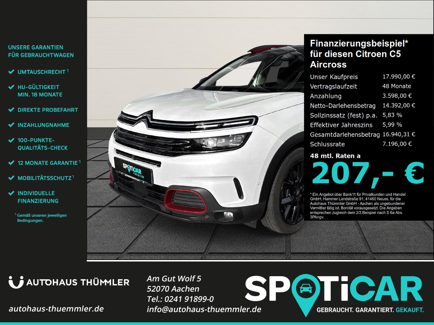 Citroën C5 Aircross Shine Pack Hybrid 225 Plug-In EU6d A