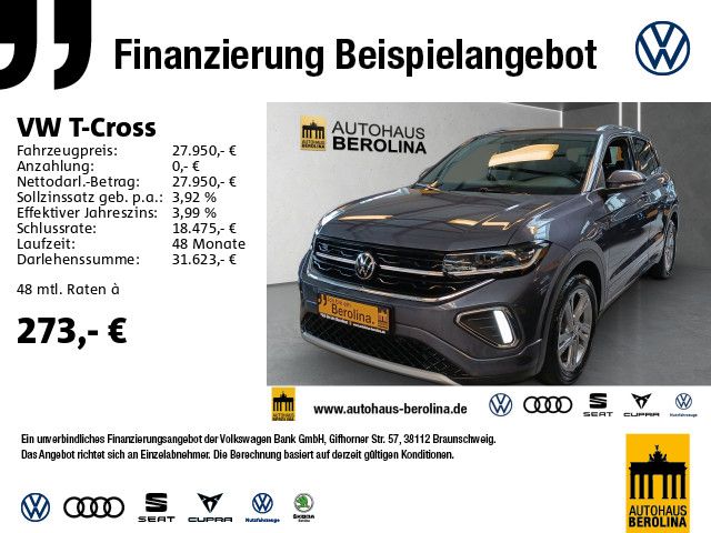 VW T-Cross 1.5 TSI R-Line DSG *AHK*ACC*R-CAM*SHZ*