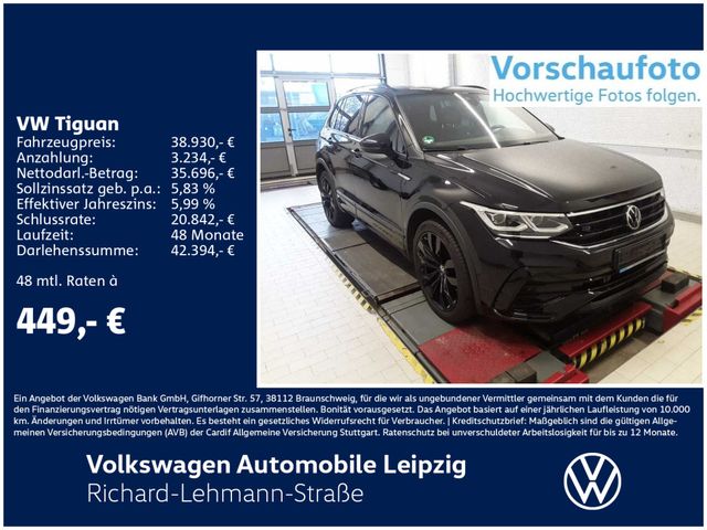 Volkswagen Tiguan R-Line 2.0 TDI 4M DSG *Black Style*Leder*