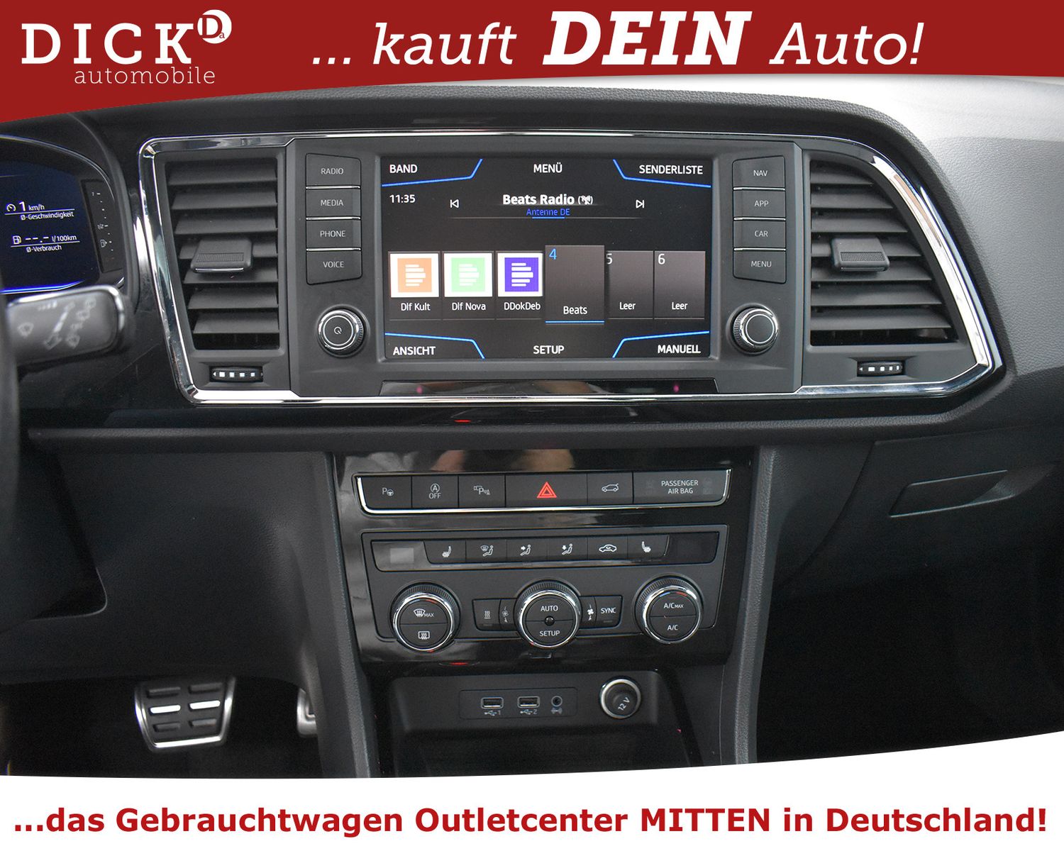 SEAT Ateca 2.0d DSG FR >PANO+STDHZ+VIRTU+360+AHK+VOLL - Image 15