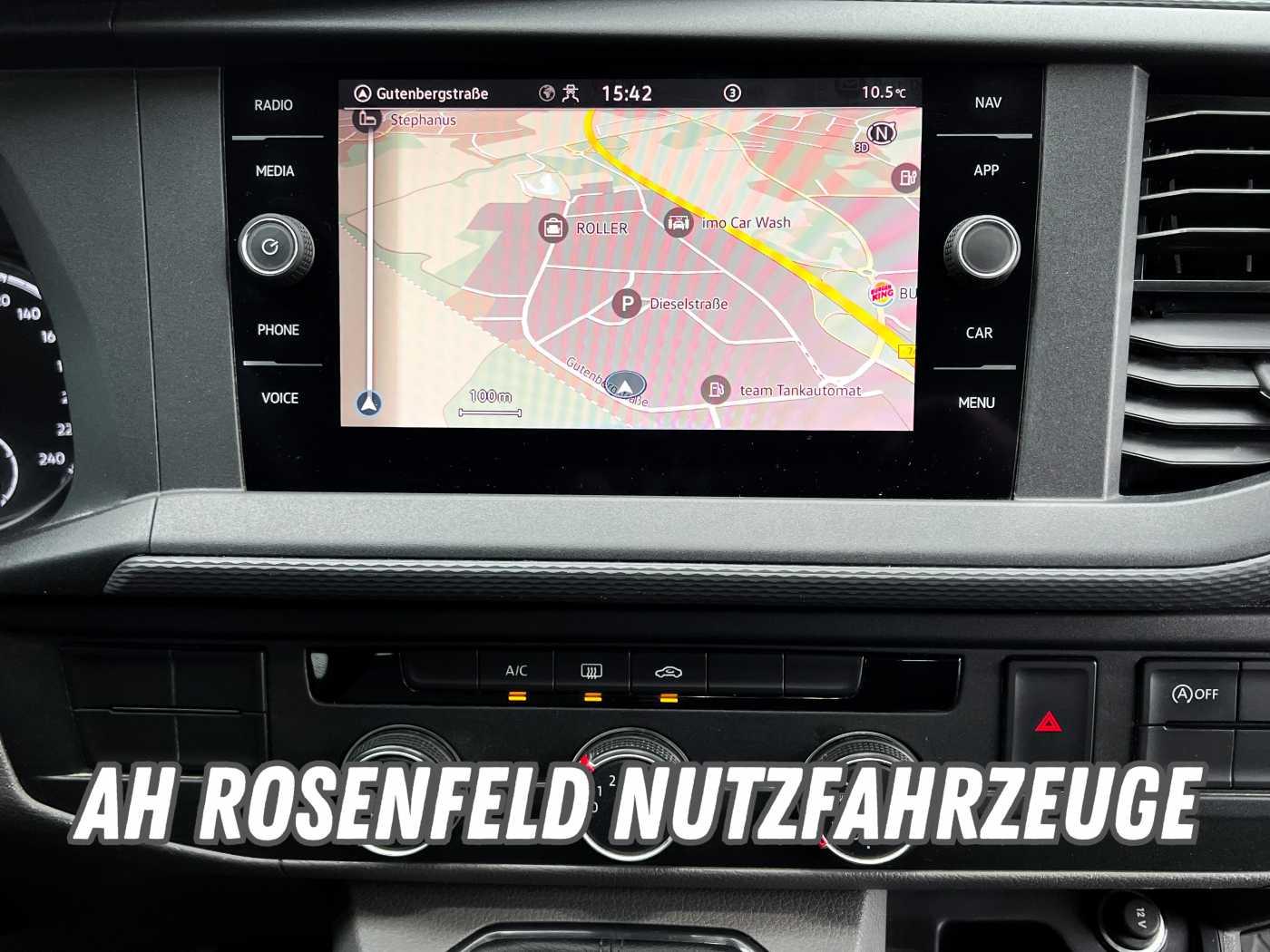 Volkswagen T6 Transporter T6.1 2,0TDI DoKa Pritsche LR AHK+Navi+Klima+6 Si, миниатюра 10