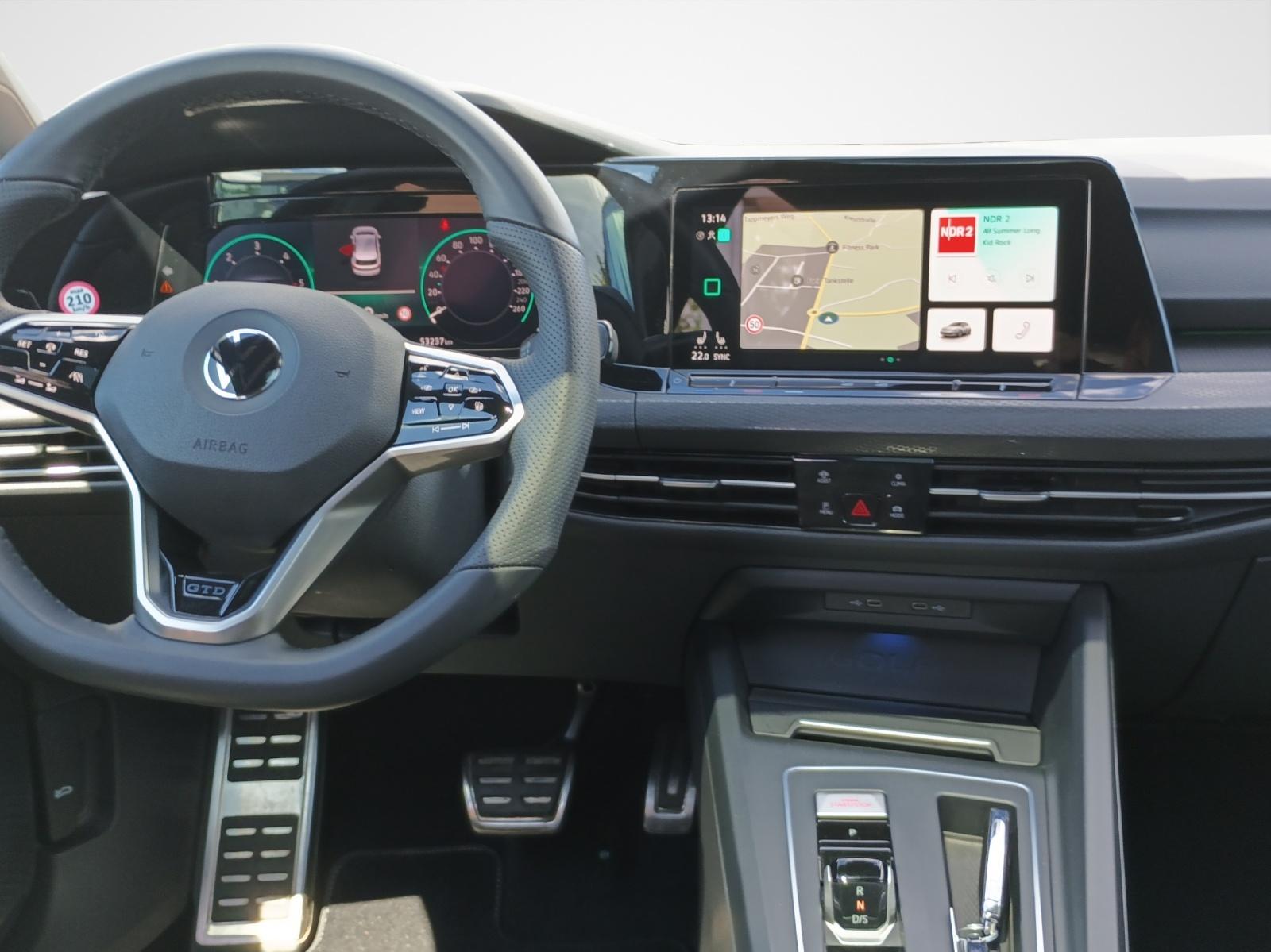 Volkswagen Golf GTD 2.0 TDI DSG PANO LED NAVI, миниатюра 9