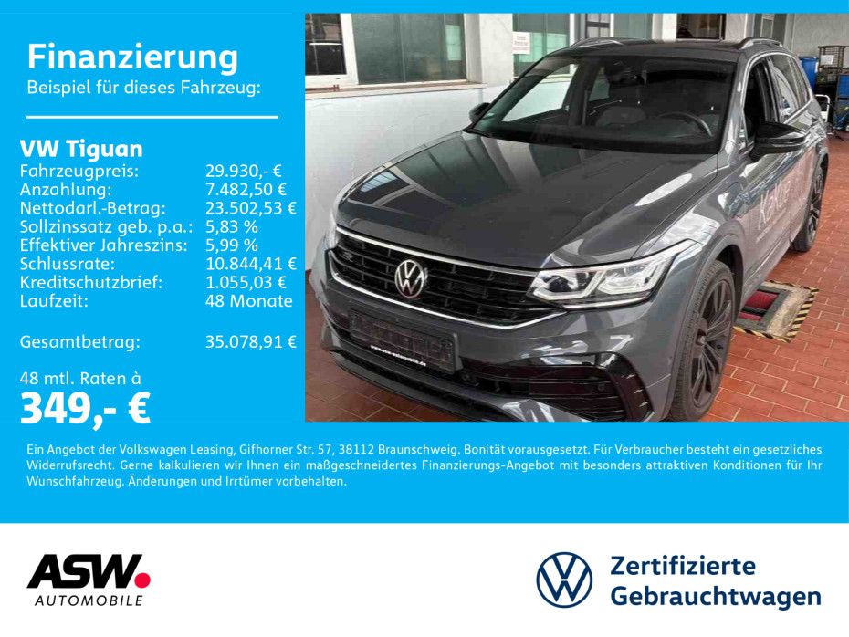 Volkswagen Tiguan R-Line 1.4TSI eHybrid DSG AHK 360° PDC foto 1