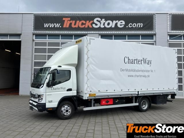 FUSO 7C18*Pritsche/Plane*LBW BÄR*KLIMA*