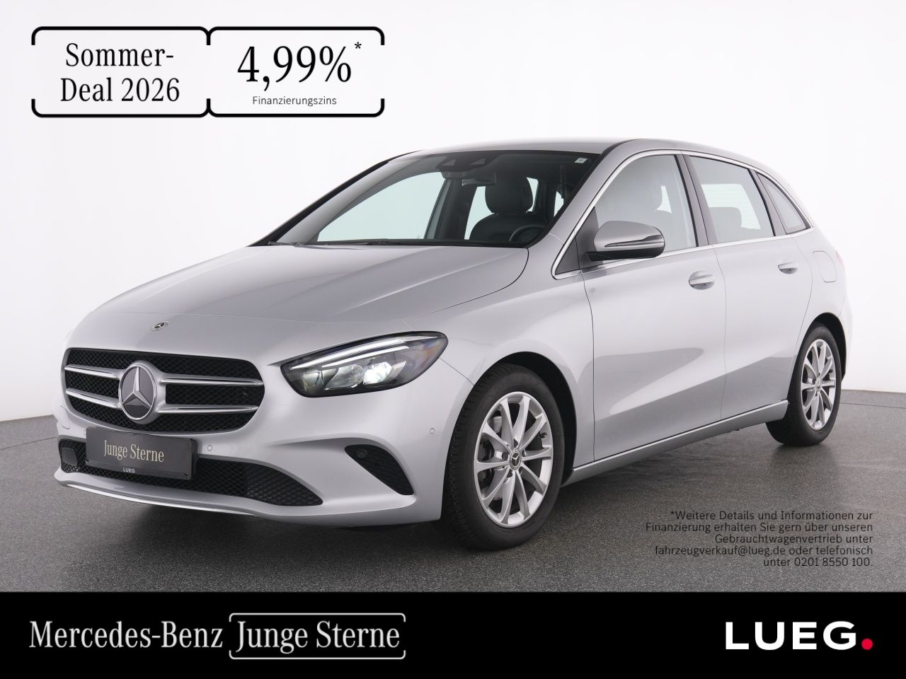 MERCEDES-BENZ B 180 Progressive+MBUXHighE+LED-HP+AHK+EHeck+PTS