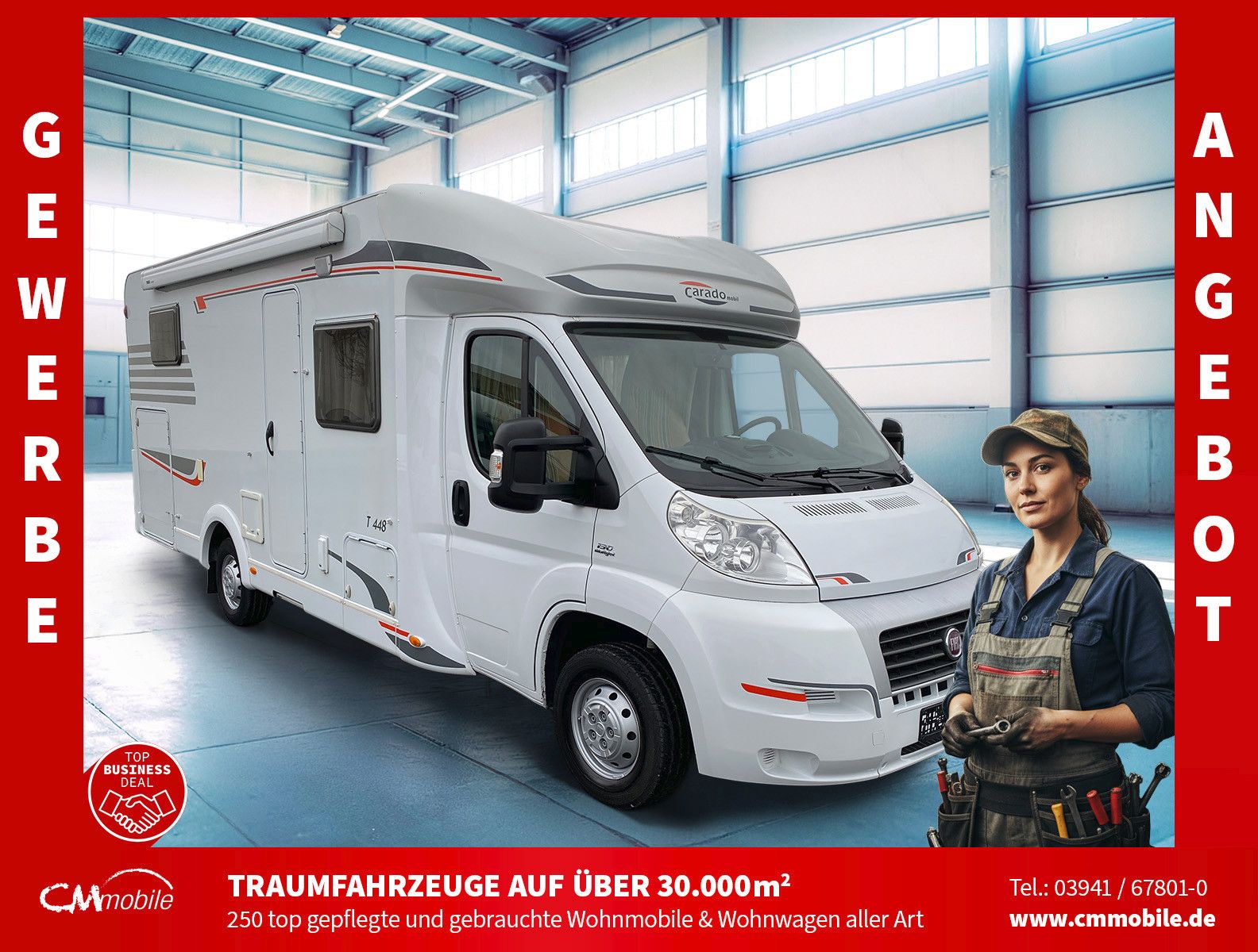 Carado
 T 448 - Einzelbetten - 1. Hand -*Gewerbeangebot*
