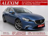 Mazda 6 Kombi/Leder/LED/HeadUp/Navi/Bose/1 Hand - Mazda 6 mit Diesel-Antrieb: Blau, Kombi