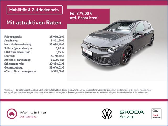 Golf VIII GTI, Black Style, Matrix LED, Leder, R