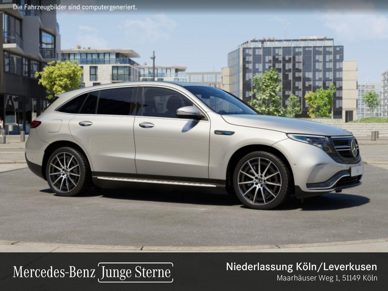 Mercedes-Benz EQC 400 4M AMG/SHD/MBeam/Trittbr/360°/HuD/Distr