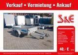 Andere DE FOR. Trailerfa PKW Anhänger 1200 kg Bastler - Pkw-Anhänger 1200 kg