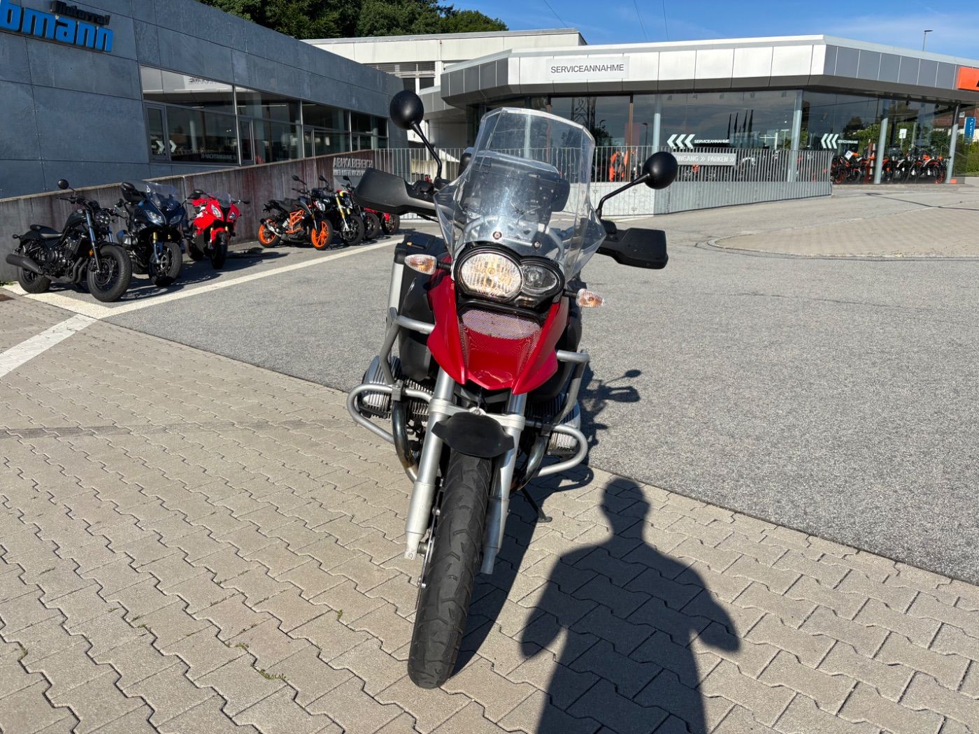Fahrzeugabbildung BMW R 1200 GS Topcase Seitenkoffer