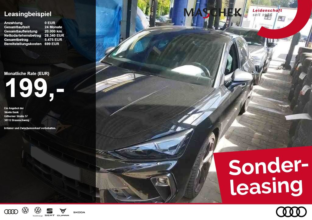 Cupra Leon 2.0 TDI Matrix ACC Navi Sitzh. ACC AUT LED