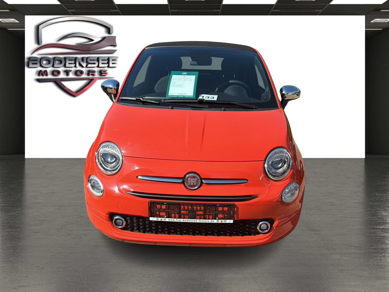 Fahrzeugabbildung Fiat 500C 1.0 Hybrid Cabrio nur 20 KM