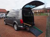 Volkswagen Caddy Maxi Rollstuhlgerecht Wenderampe 7-Sitzer - scheckheftgepflegte VW Caddy Maxi