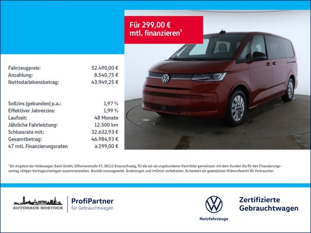 T7 Multivan Life lang 2.0 TDI DSG PANO STANDHZG