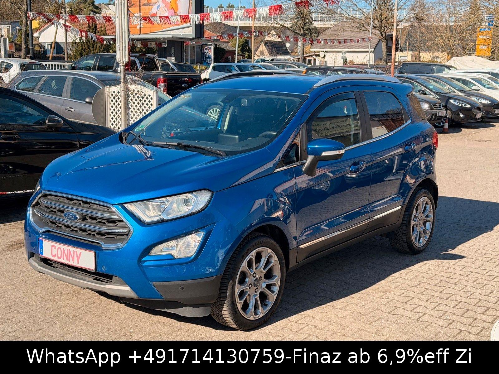 Ford EcoSport Titanium X-AUT-LEDER-KAM-GLASD-neur Mot