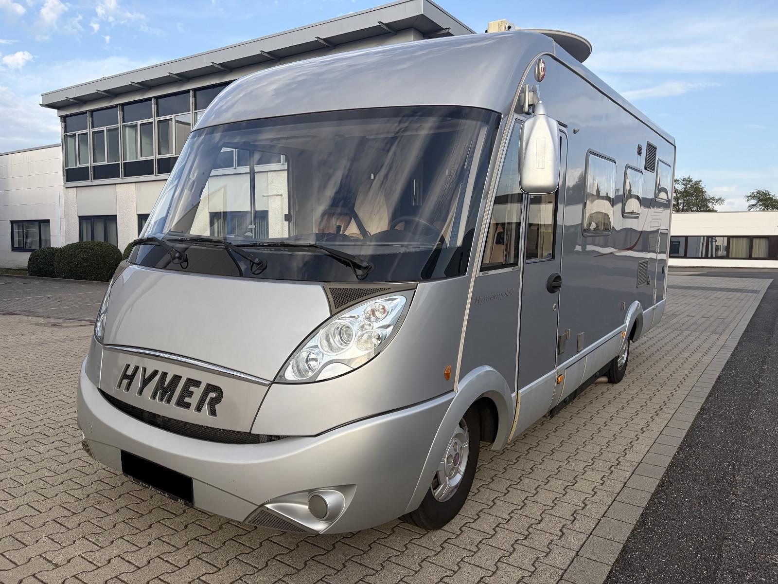 HYMER / ERIBA / HYMERCAR B614 SL Standklima ausf. Fahrradträger ZR-neu!