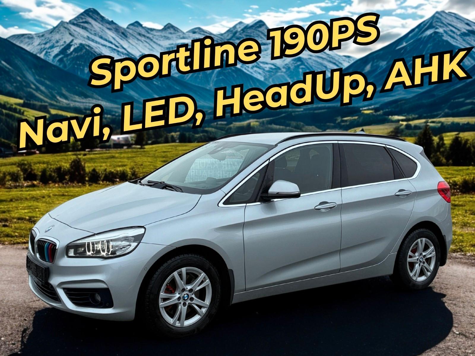 BMW 220d Active Tourer Sport Line Navi AHK