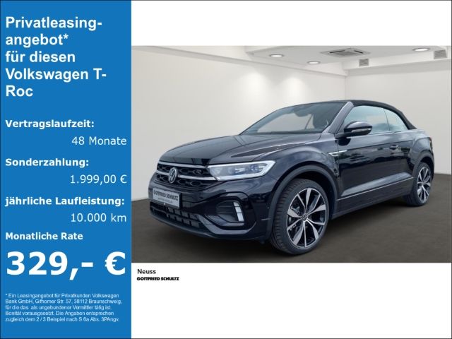 Volkswagen T-Roc CABRIO R-LINE 1.5 TSI DSG NAVI KAMERA BLAC