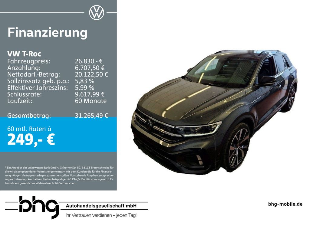 T-Roc 1.5TSI DSG R-Line ACCAssist beatsAudio Nav
