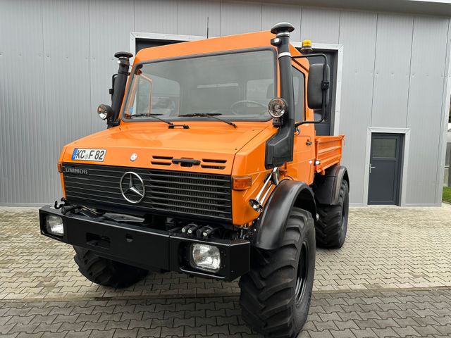 Unimog U 1400 mit Hochdach u. Kipperpritsche