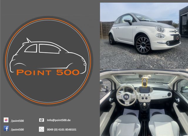 Fiat 500C DOLCEVITA/AC-AUTO/RIESENAUSWAHL AN FIAT 500