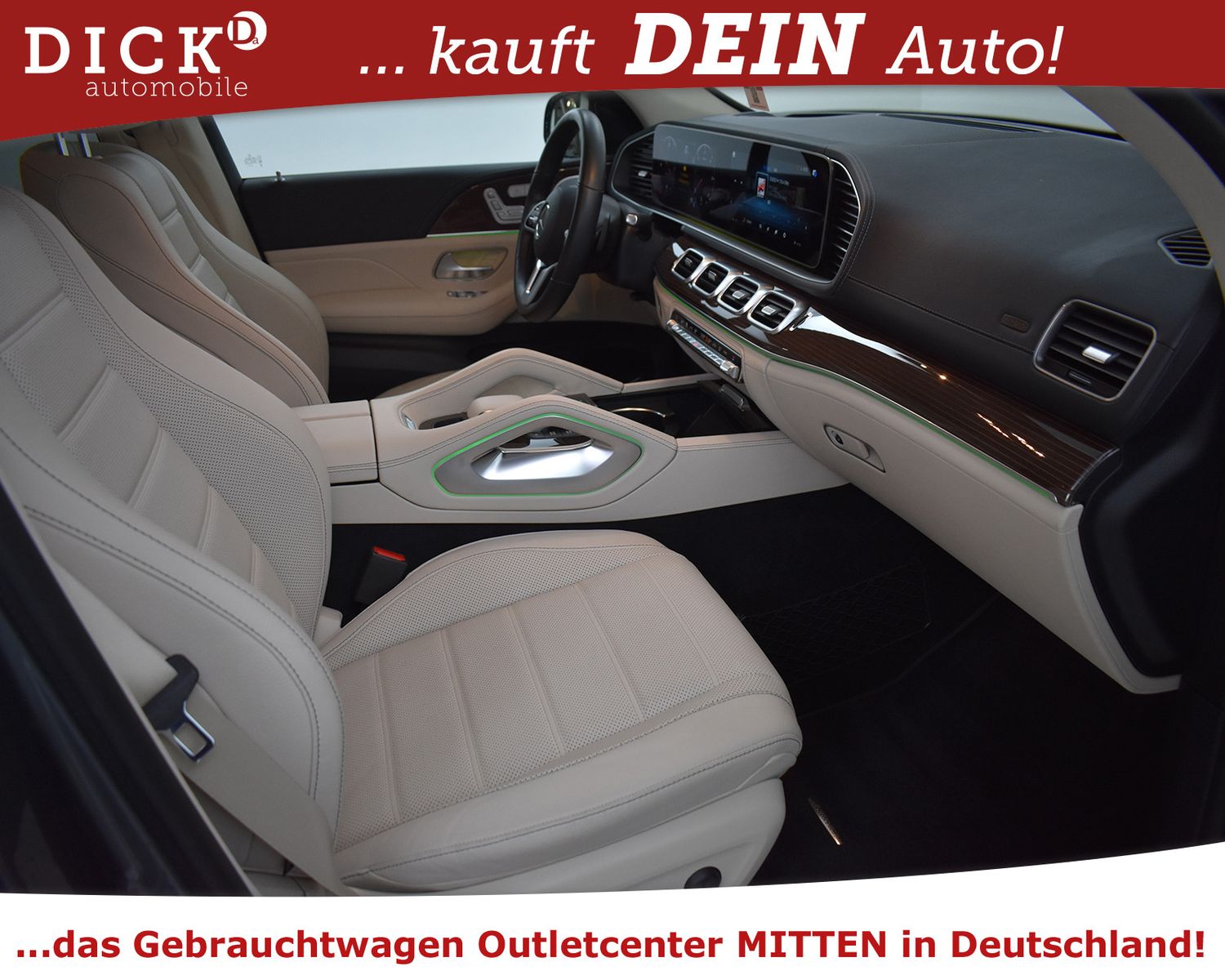 MERCEDES-BENZ GLE 350d 4M 2X AMG Line NIGHT+LED+HEAD+BURM+360+ - Image 12