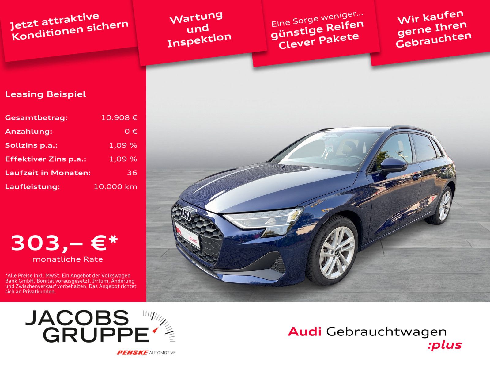 Audi A3 Sportback 40TFSIe HuD/SONOS/Kam/LED/ACC/Navi+