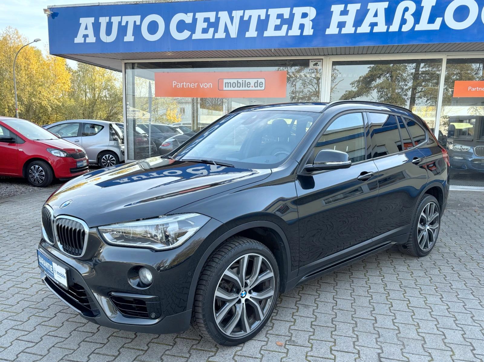 BMW X1 sDrive 18 i Sport Line*NAVI*LED*H/K*AHK*19"