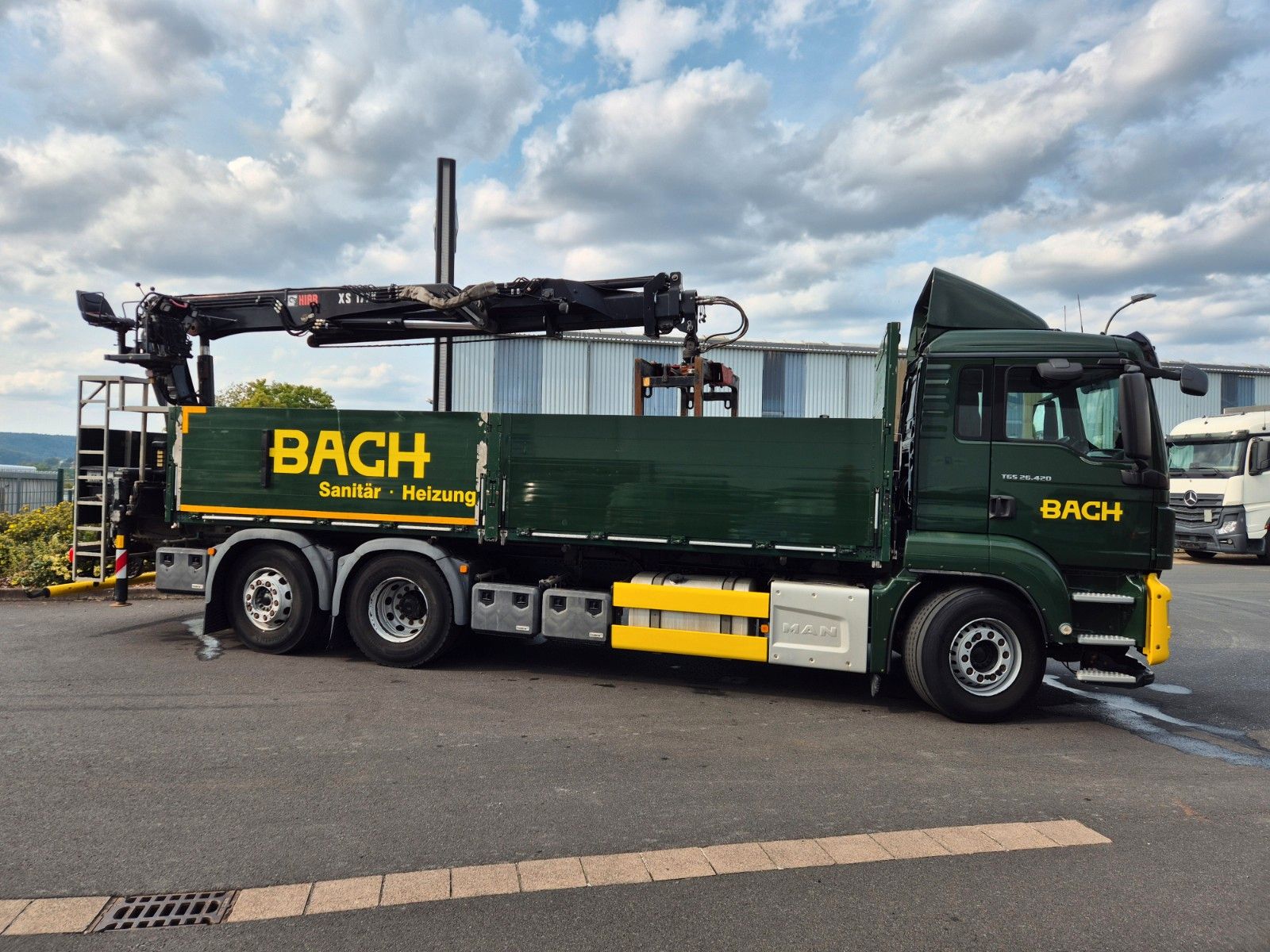 Fahrzeugabbildung MAN TGS 26.420 6x2-4 LL Hiab 177K PRO 2 Stück