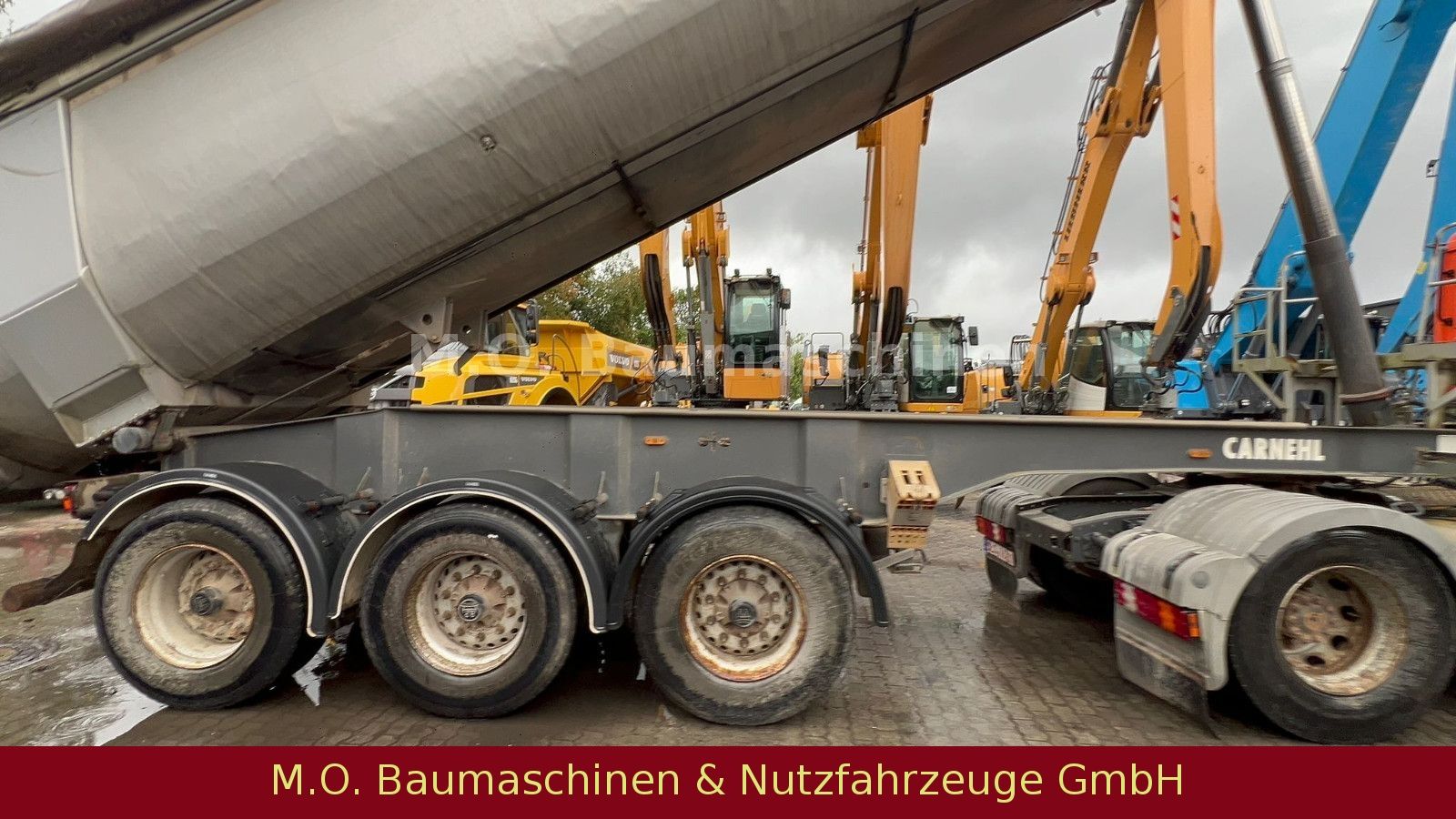 Fahrzeugabbildung Carnehl CHKS/AH / 3 Achser / Luft / ALUMINIUM / 26m³/