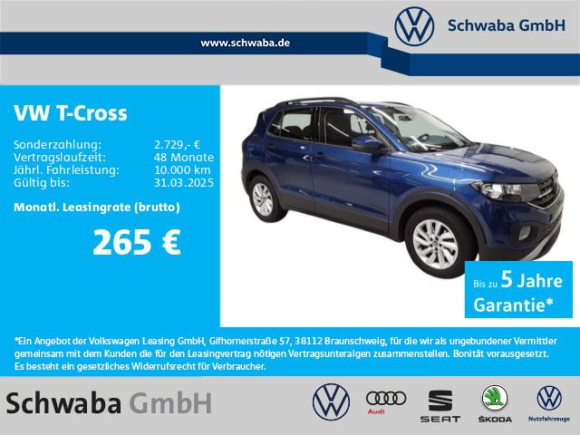 Volkswagen T-Cross Life 1.5 DSG*LED*VIRTUAL*NAVI*ACC*16"LM*