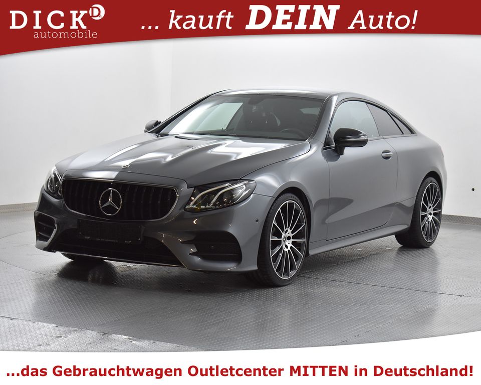 Mercedes-Benz E 220 d Coupe 9G 2X AMG Line NIGHT+KAMERA+LED+20"
