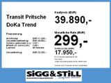 Ford Transit Pritsche DoKa Trend 350 L3 CAM*PDC*KLIMA - Ford Transit 350 l