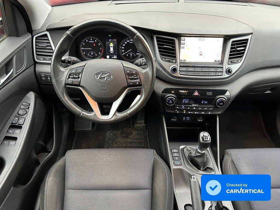 Fahrzeugabbildung Hyundai TUCSON 1.6T 4WD INTRO AHK 1.HAND NAV+KAMERA+PDC+