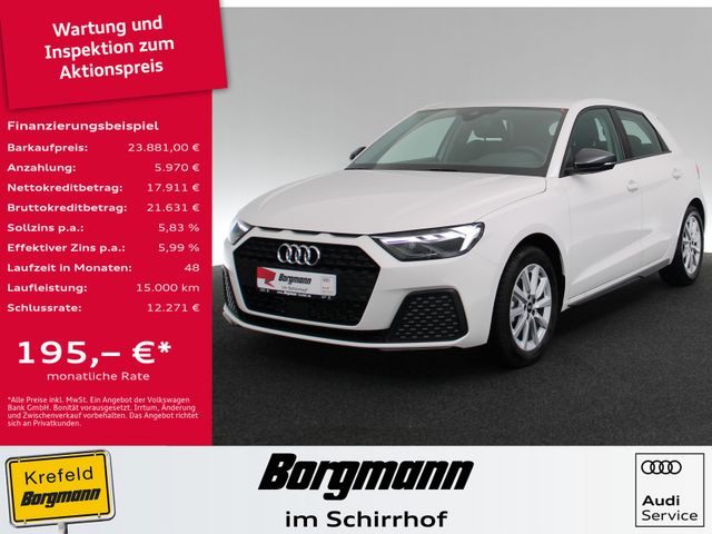 Audi A1 Sportback 25 TFSI basis LED NAVI PDC KLIMA