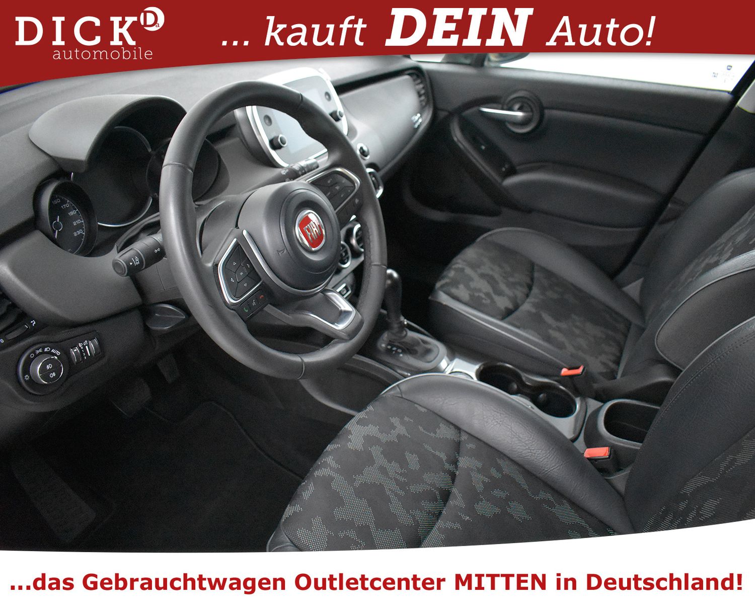 FIAT 500X Aut. Cross NAVI+KAMER+LEDER+SHZ+TEMP+MFL+LM - Image 10